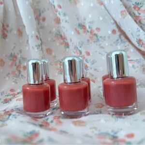 Fing’rs Mini Nail Polish Lot Mauve Pink Set New Sealed Travel Size